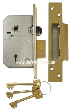 Union 3K74E BS 5 Lever BS3621 :2007 Mortice Sashlock